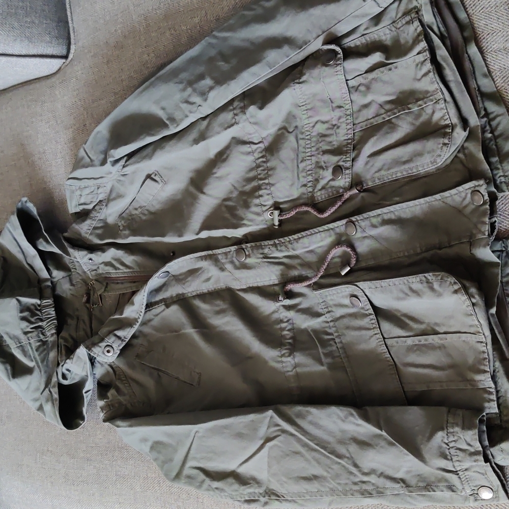 JOUJOU Green Utility Jacket